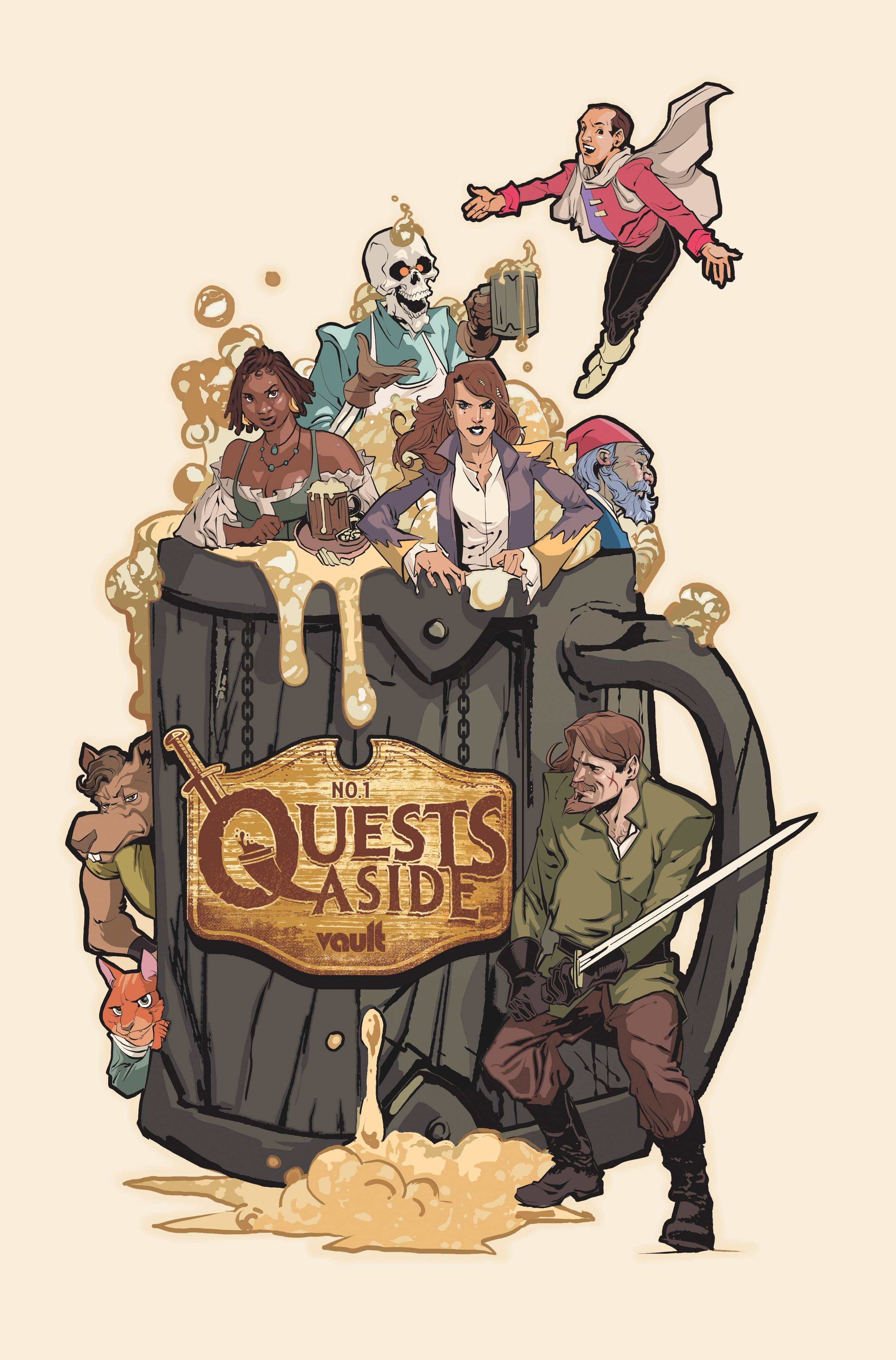 Quests Aside #1 Cover C Gooden 5 Copy Inc