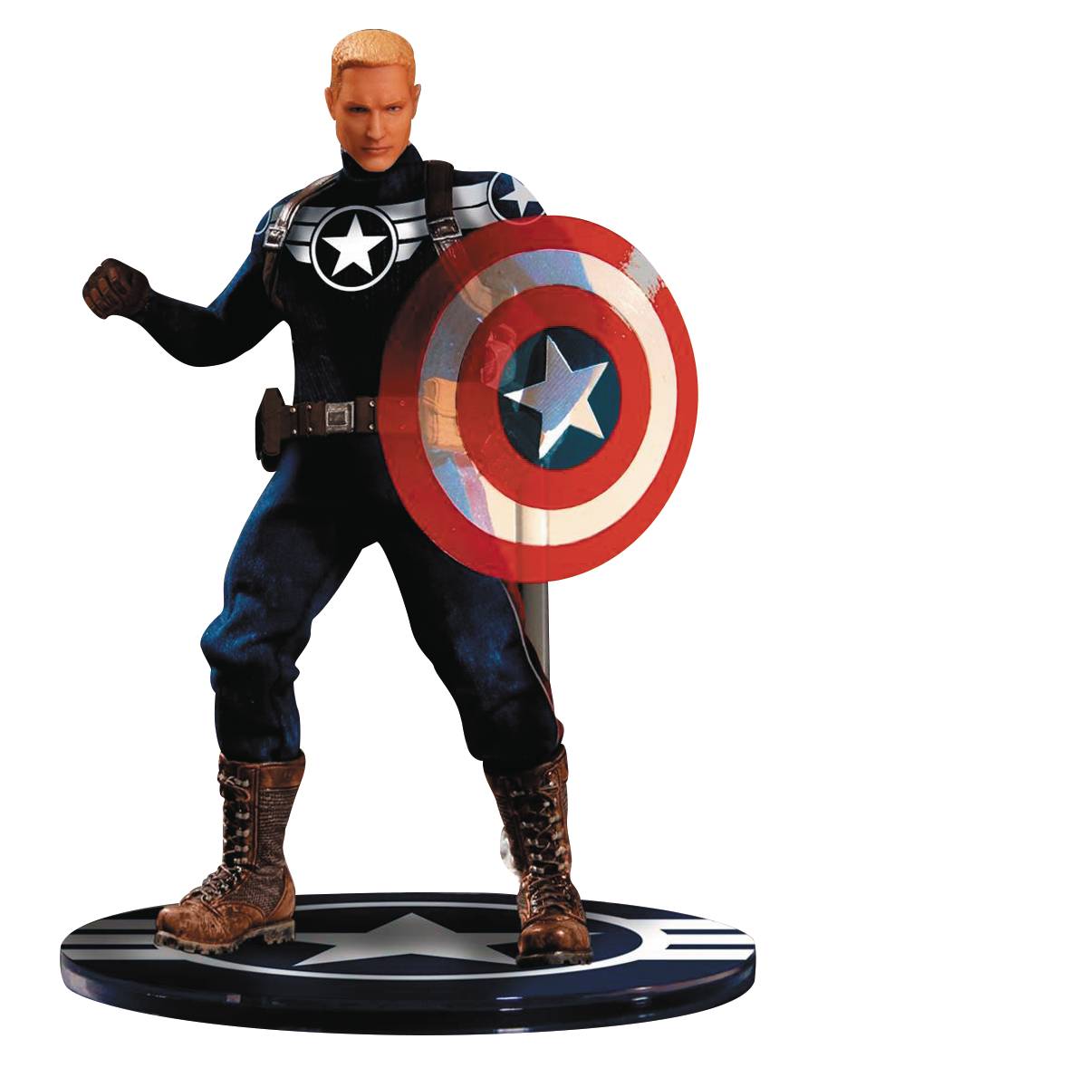 One-12 Collective Marvel Px Commander Rogers Action Figure