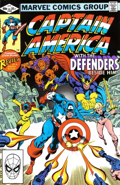 Captain America #268 [Direct]-Fine (5.5 – 7)