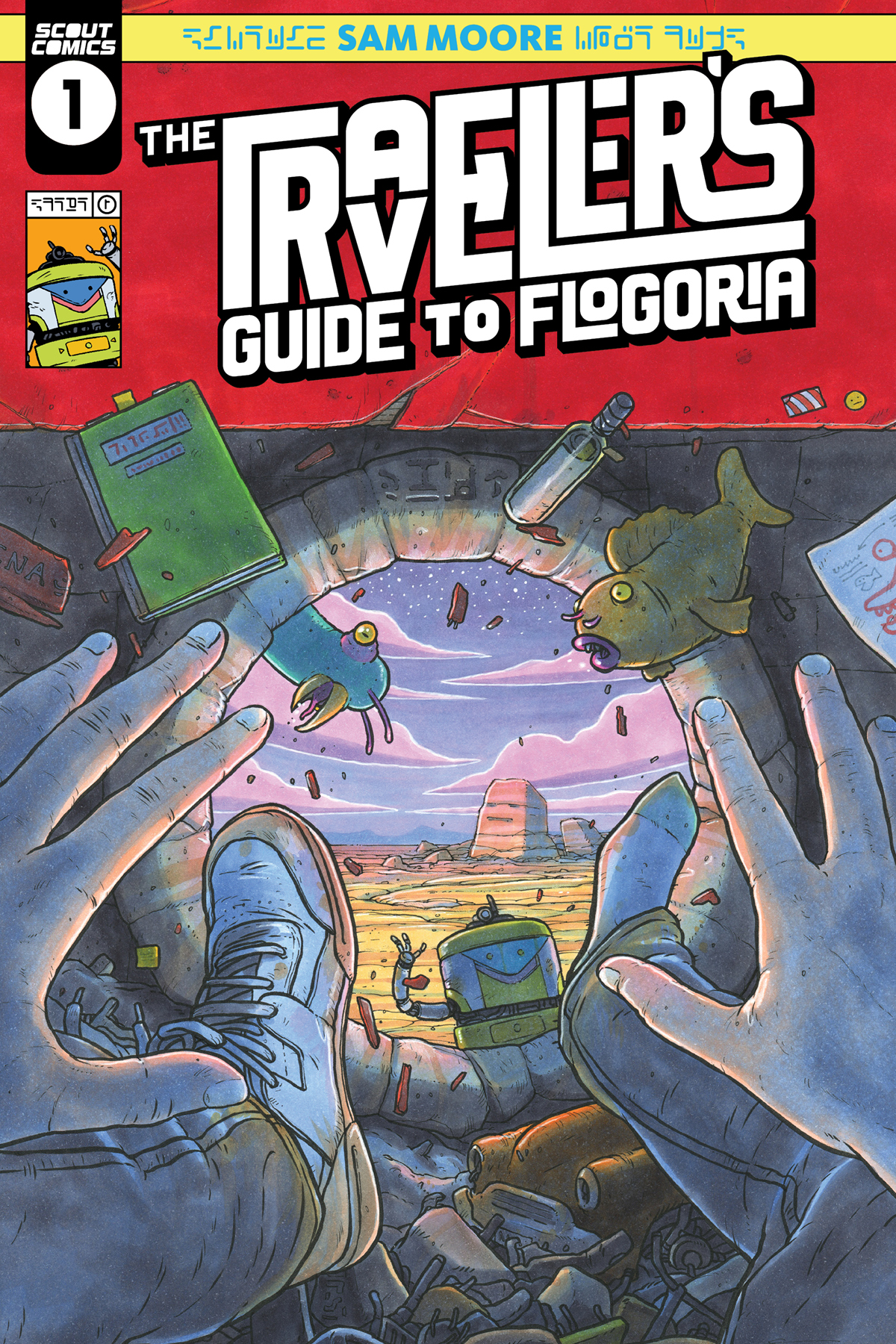 Travelers Guide to Flogoria #1 Cover A Sam Moore (Of 5)