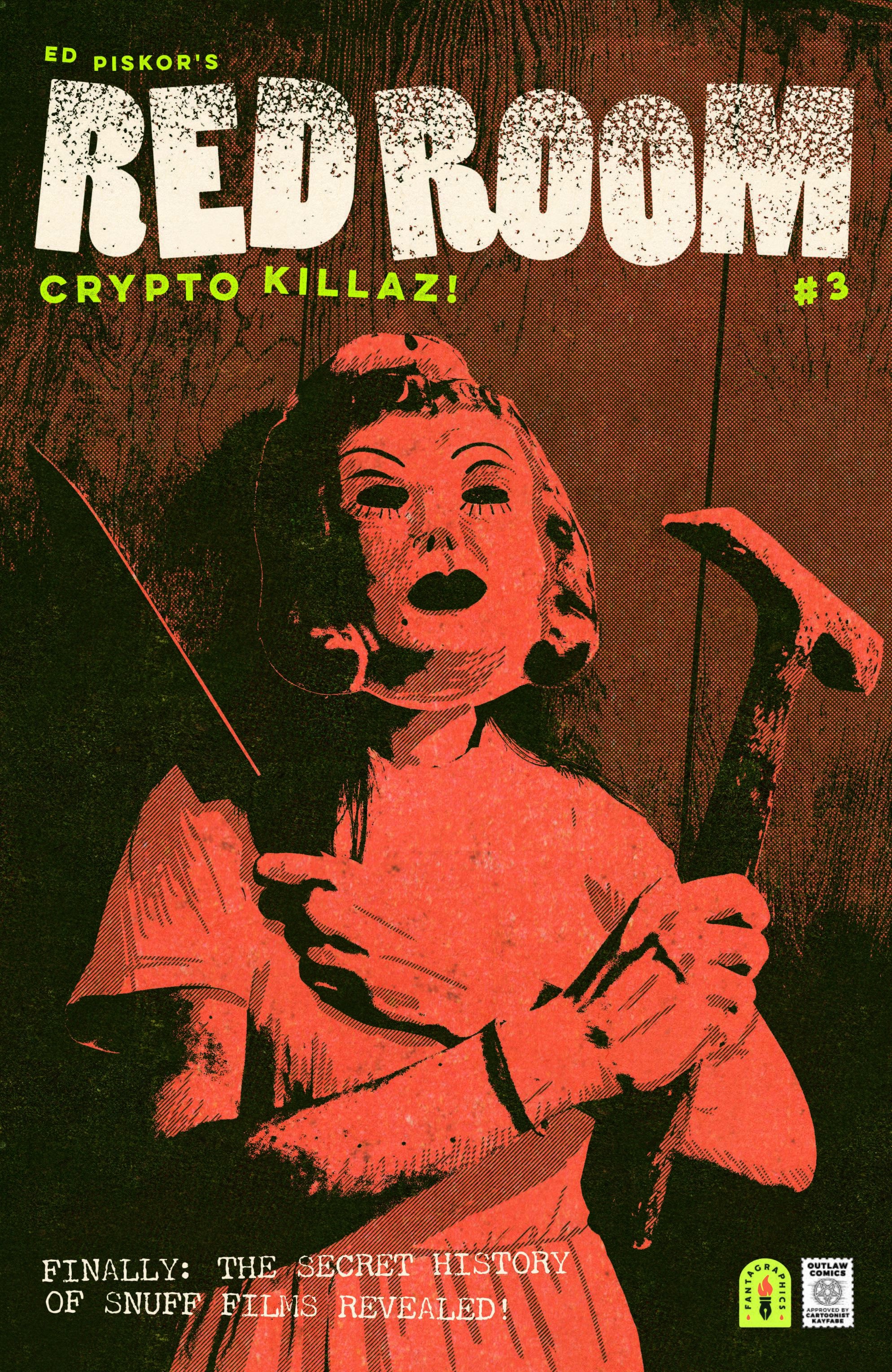 Red Room Crypto Killaz #3 Cover B 1 for 5 Incentive Piskor