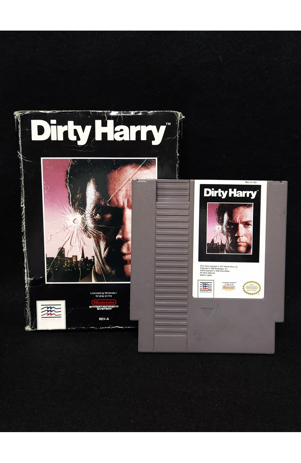 Nintendo Nes Dirty Harry (Very Good)