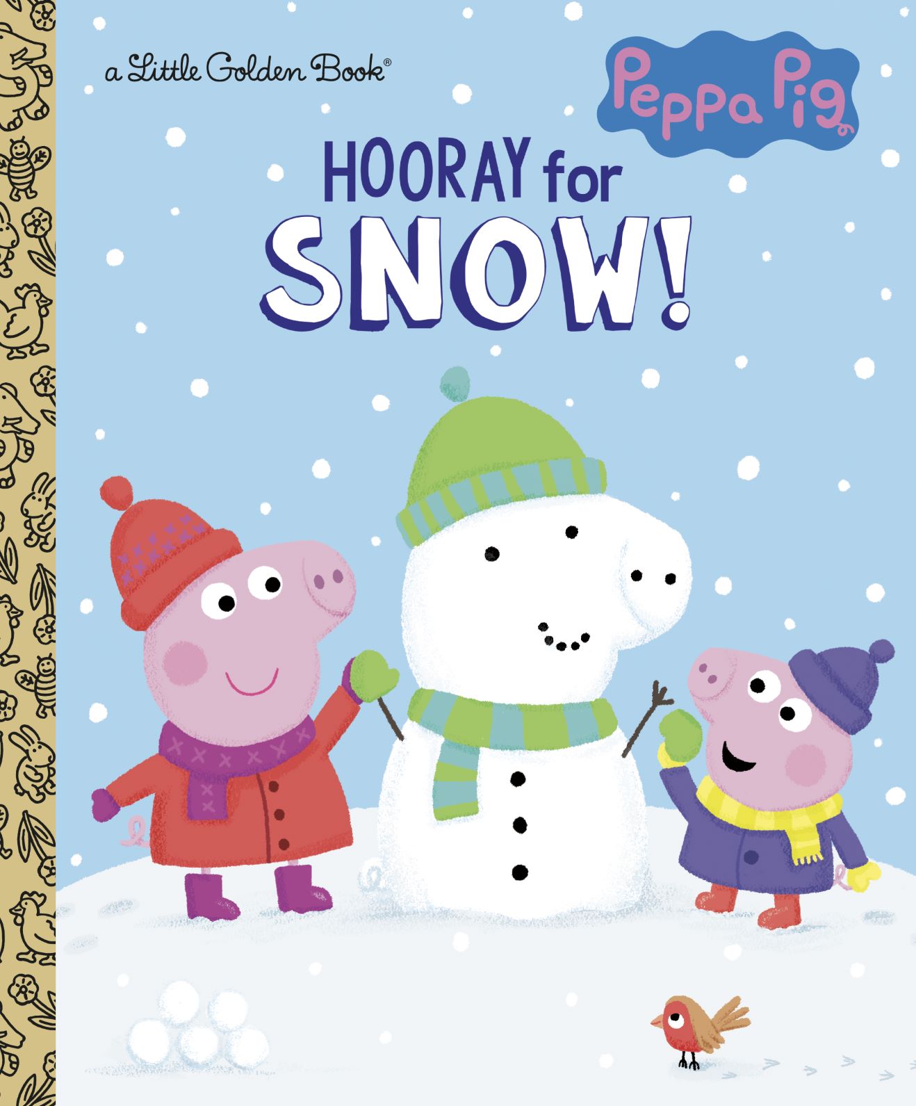 Peppa Pig Hooray for Snow! Golden Book