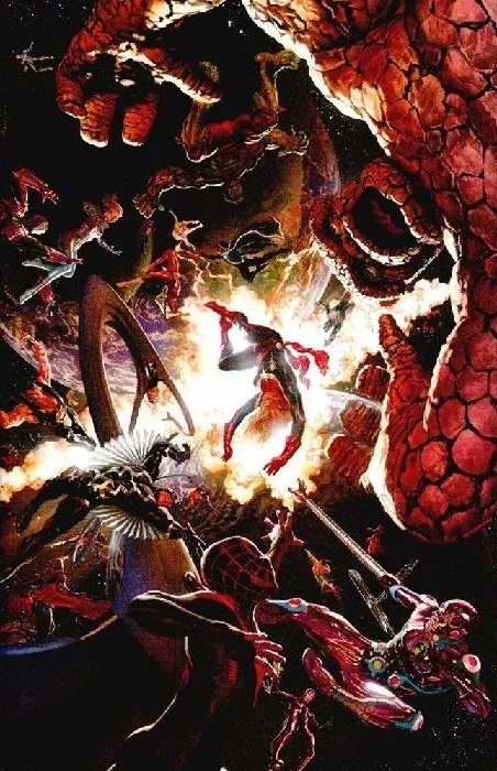 Secret Wars #1 Ross 2nd Printing Variant (Of 8)