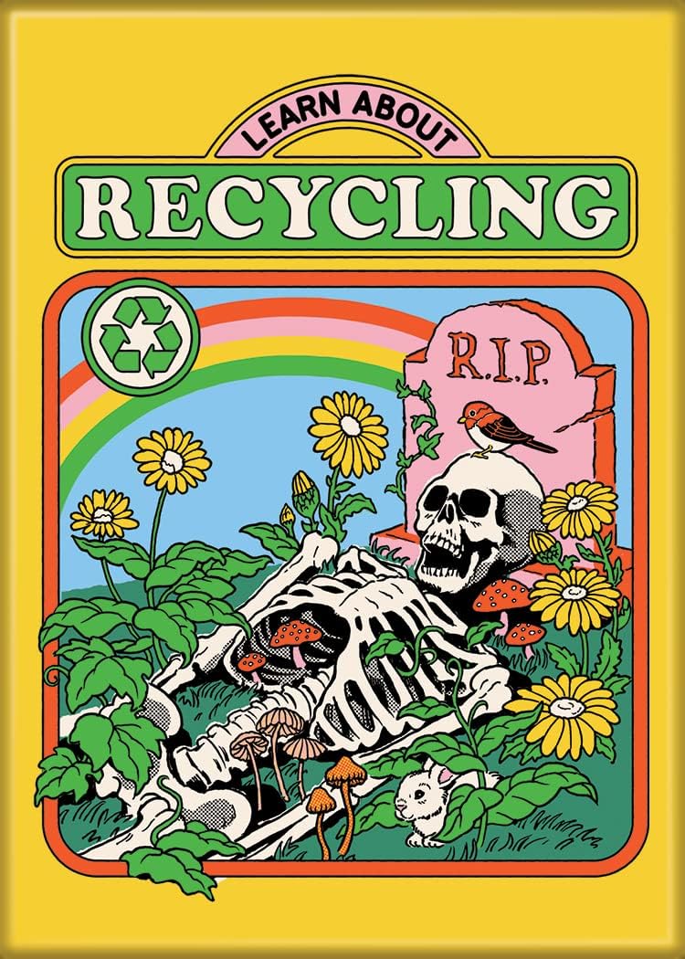 Steven Rhodes Recycling Magnet