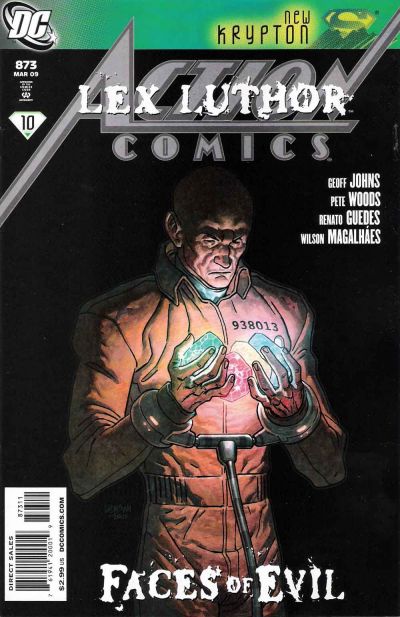 Action Comics #873 [Direct Sales]-Near Mint (9.2 - 9.8) Cover By Jose Ladrönn.