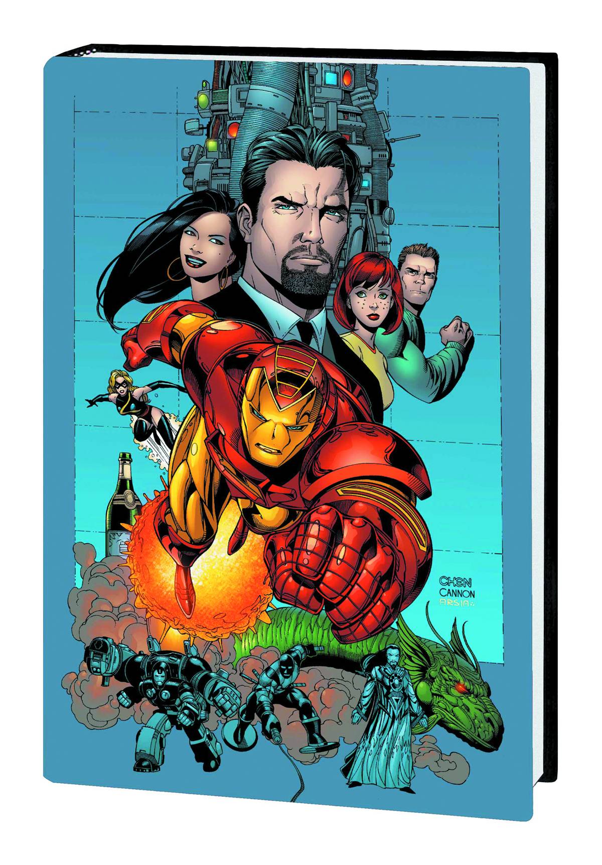 Iron Man by Kurt Busiek And Sean Chen Omnibus Hardcover