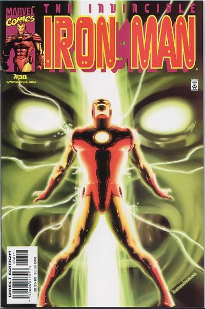 Iron Man #38 [Direct Edition]-Near Mint (9.2 - 9.8)