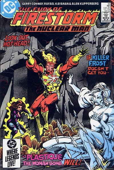 The Fury of Firestorm #35 [Direct]-Very Good (3.5 – 5) 1st Appearance of Weasel