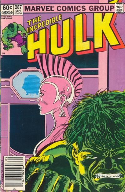 The Incredible Hulk #287 [Newsstand]-Good (1.8 – 3)