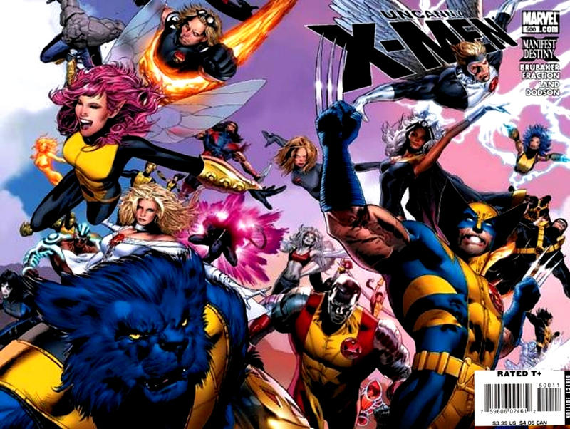 The Uncanny X-Men #500 [Greg Land Standard Cover] - Vf-