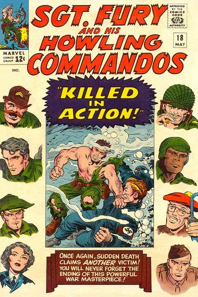 Sgt. Fury #18 (1963)-Good (1.8 – 3)