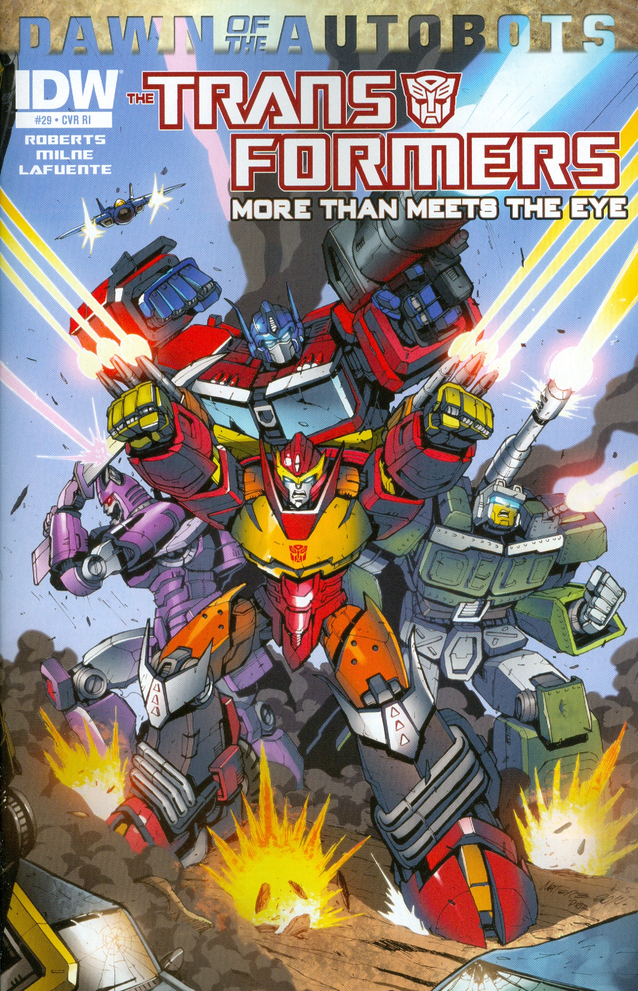 Transformers More Than Meets Eye #29 cover B RI misprint