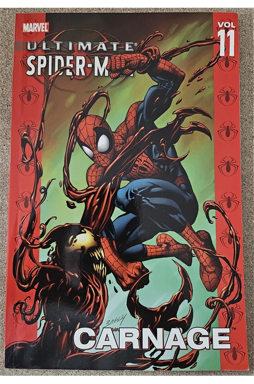 Ultimate Spider-Man Volume 11 Carnage Graphic Novel (Marvel 2007) Used - Very Good