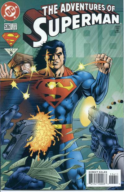 Adventures of Superman #536 [Direct Sales]-Very Fine (7.5 – 9)