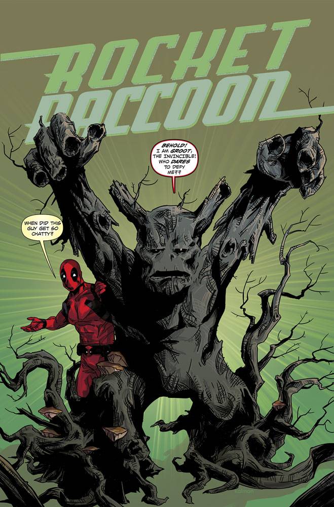 Rocket Raccoon #4 Deadpool 75th Anniversary Variant