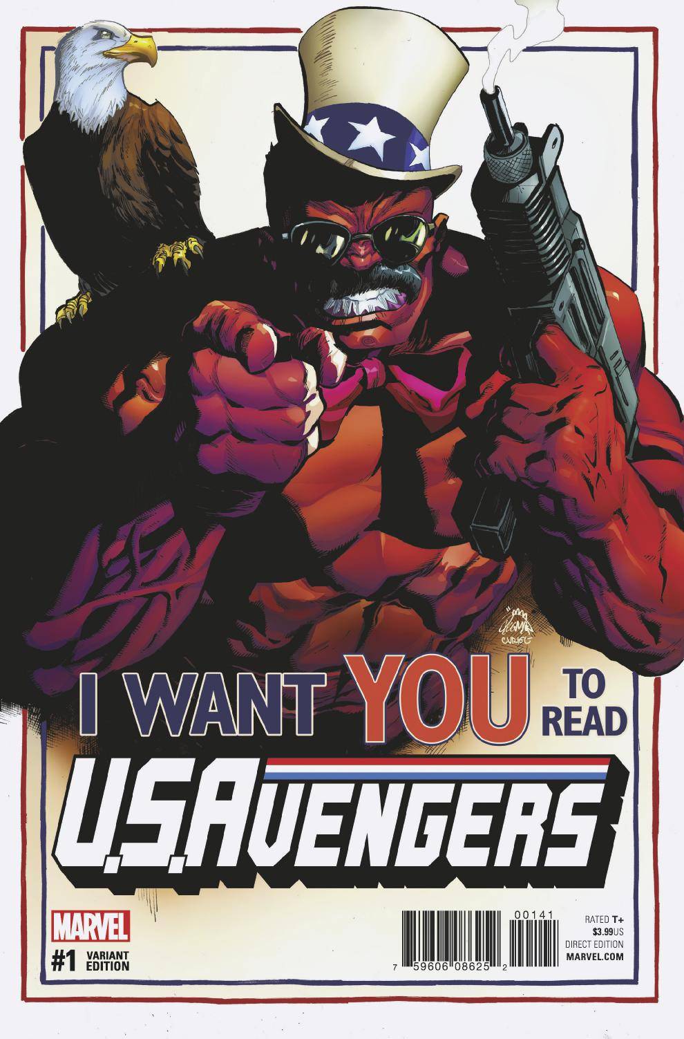 US Avengers #1 1 for 25 Incentive Ryan Stegman