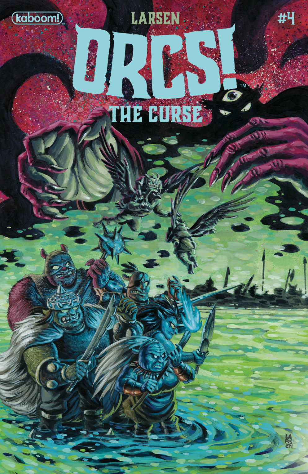 Orcs The Curse #4 Cover A Larsen (Of 4)