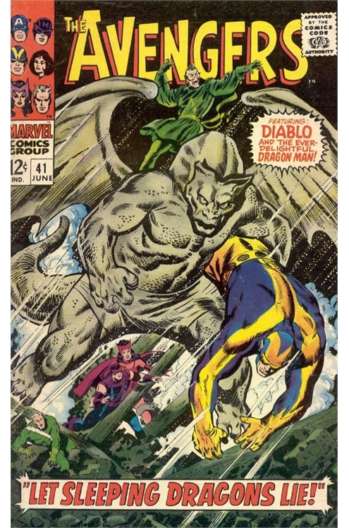 Avengers Volume 1 (1963) #41 Debut Artwork For Avengers