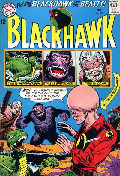 Blackhawk #205-Fine (5.5 – 7)