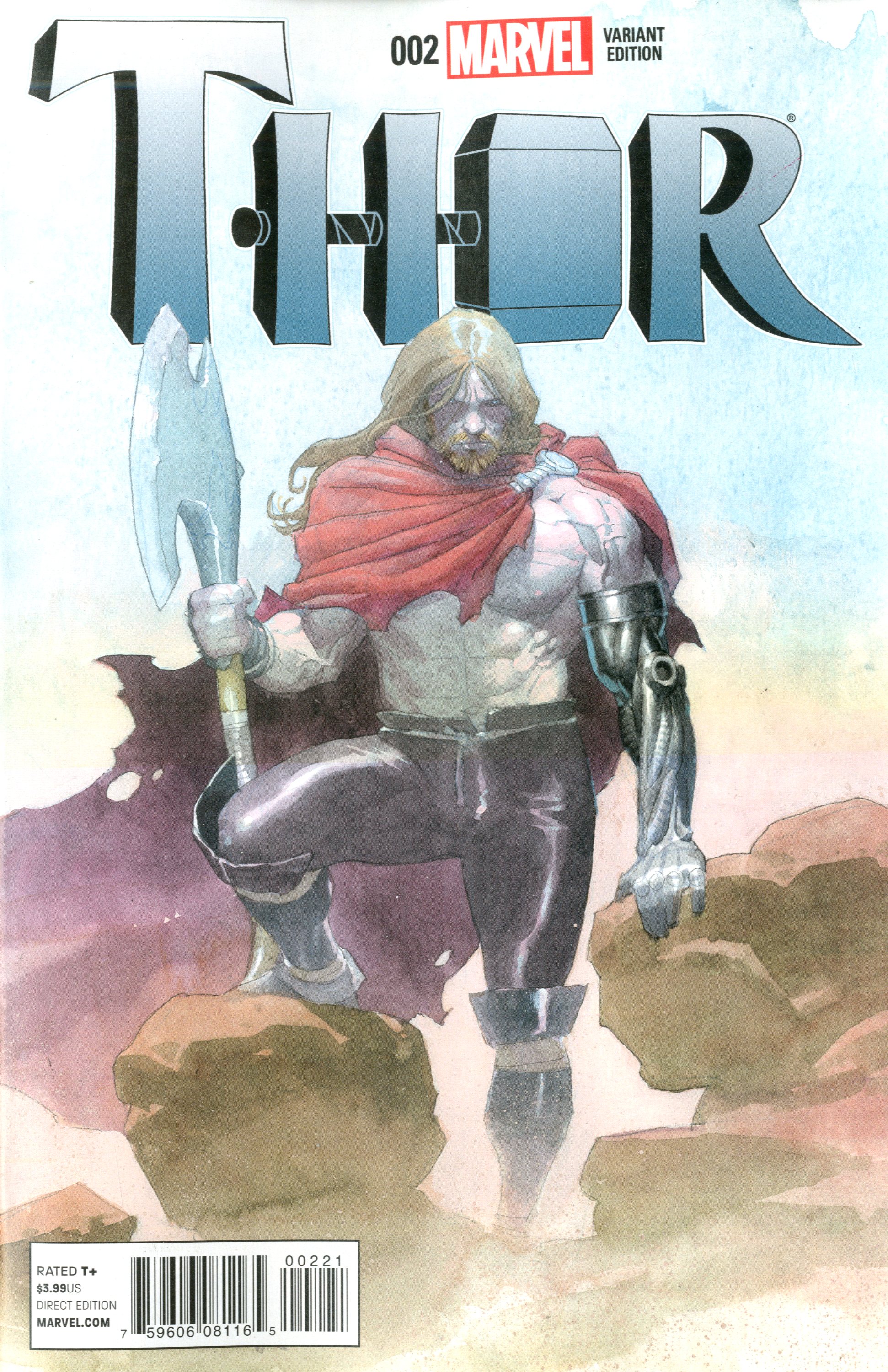 Thor #2 Ribic Design Variant (2014)