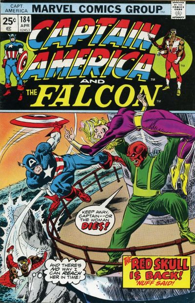 Captain America #184 -Near Mint (9.2 - 9.8)