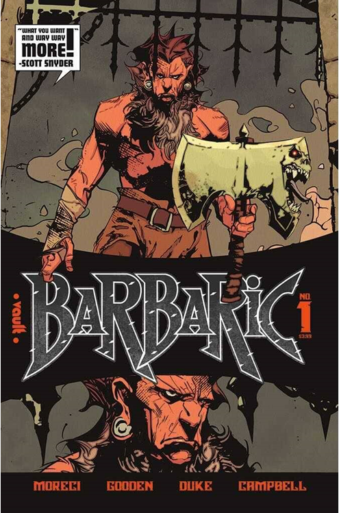 Barbaric #1 2nd Printing