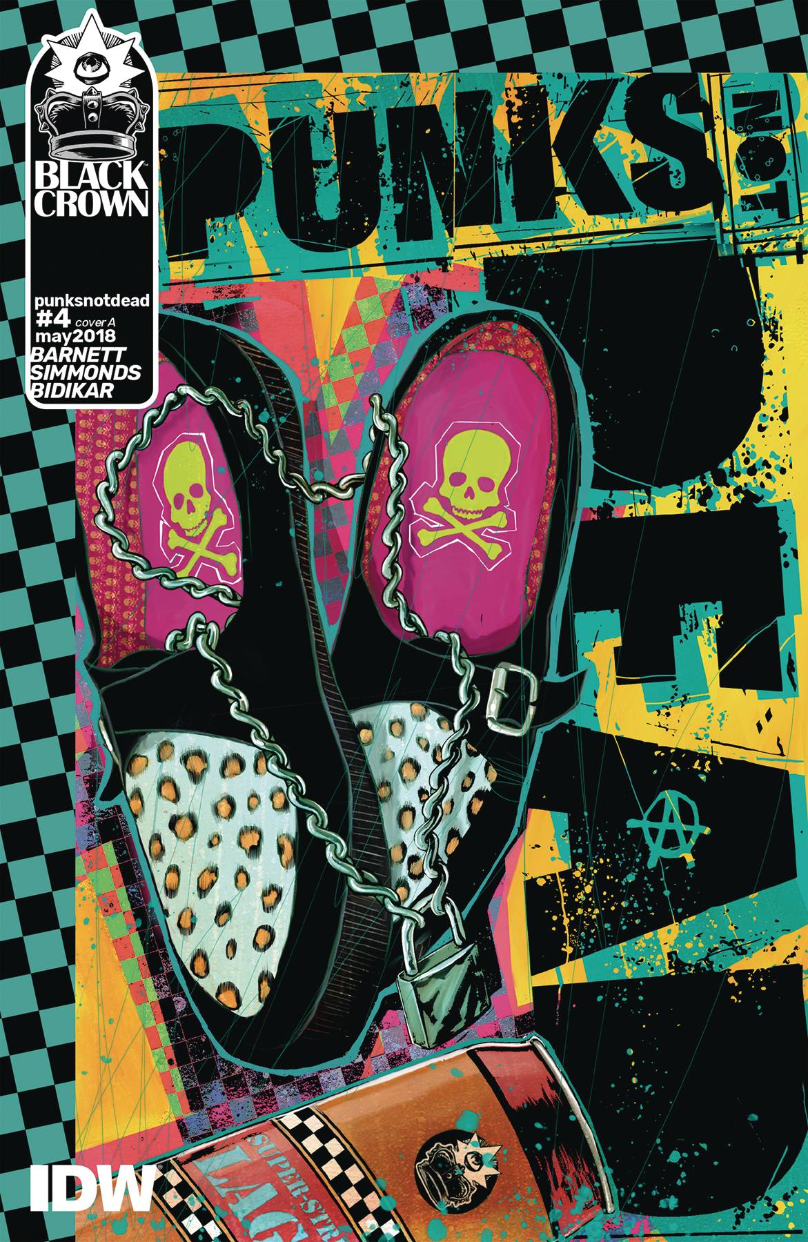 Punks Not Dead #4 Cover A Simmonds