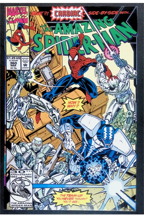 The Amazing Spider-Man #360 [1992, Direct]-Very Good (3.5 – 5)