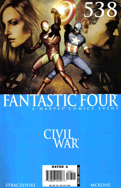 Fantastic Four #538 [Direct Edition]-Fine (5.5 – 7)