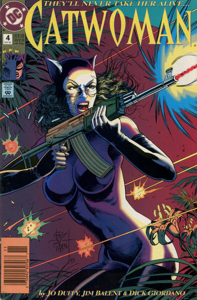 Catwoman #4 [Newsstand]-Fine (5.5 – 7)