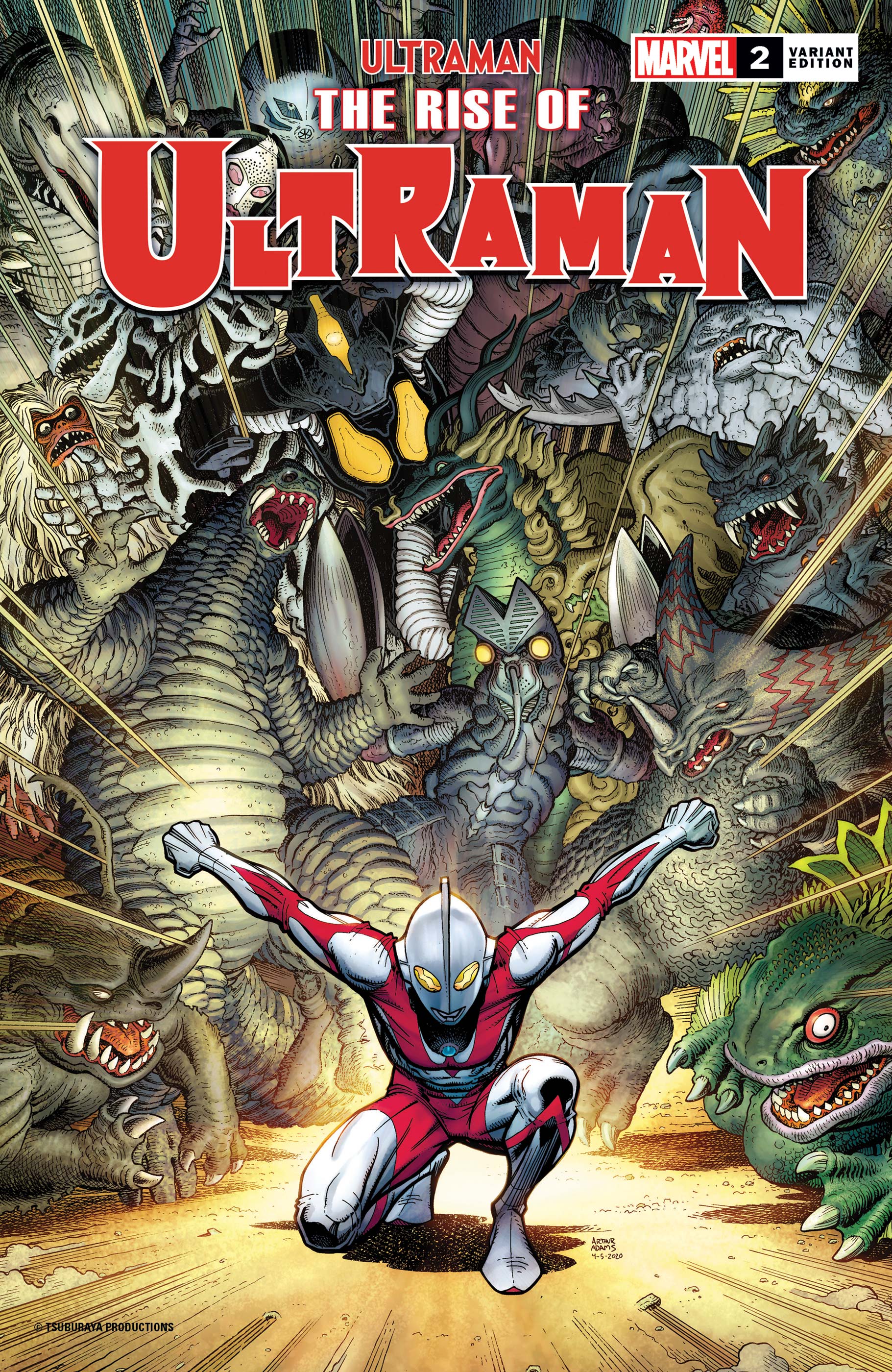 Rise of Ultraman #2 Arthur Adams Variant (Of 5)