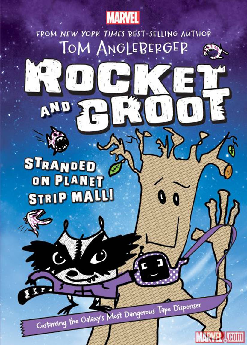 Rocket & Groot Young Reader Novel Book 1 Stranded On Planet Stripmall