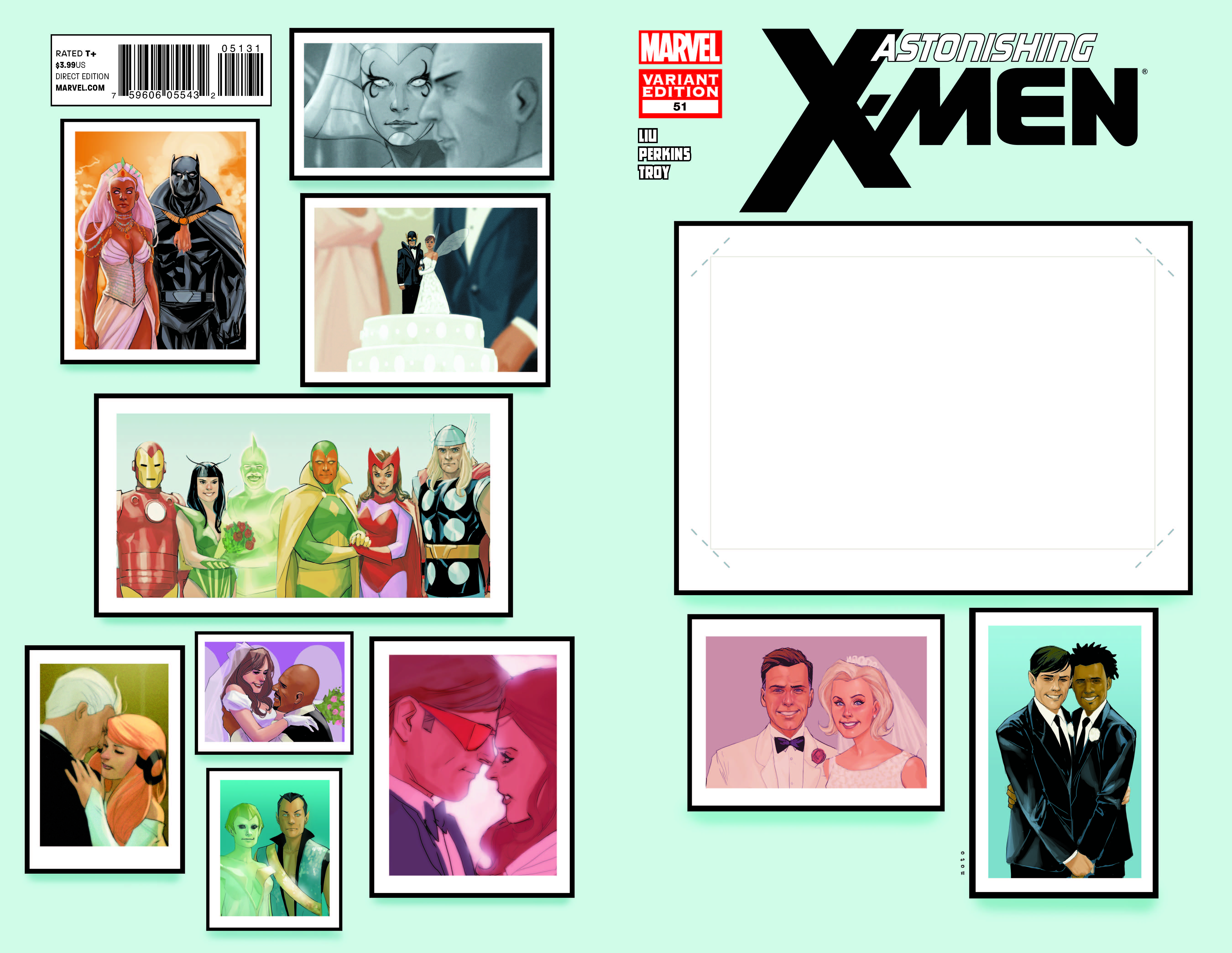 Astonishing X-Men #51 (2004) Create Your Own Wedding Variant