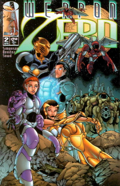 Weapon Zero #2-Very Fine (7.5 – 9) 