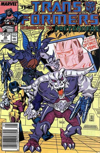 The Transformers #40 [Newsstand]-Fine