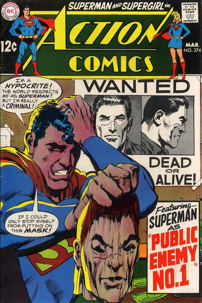 Action Comics #374 Very Fine/Excellent (8.5 - 9)