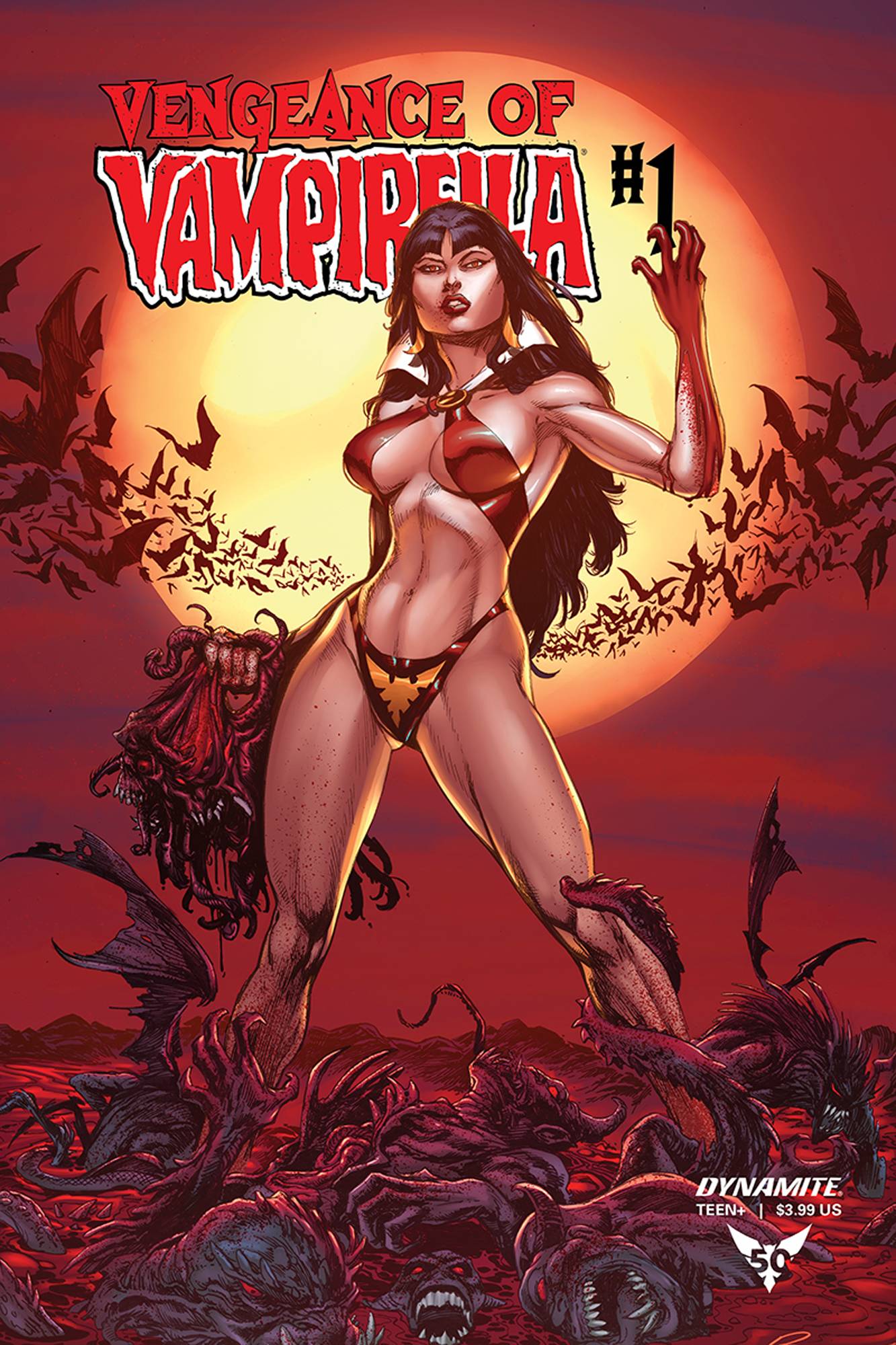 Vengeance of Vampirella #1 40 Copy Buzz Blood Moon Incentive