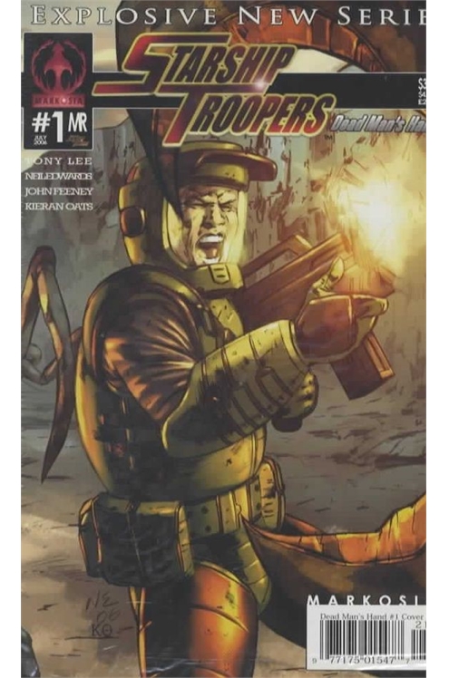 Starship Troopers: Dead Man's Hand Limited Series Bundle Issues 1-4