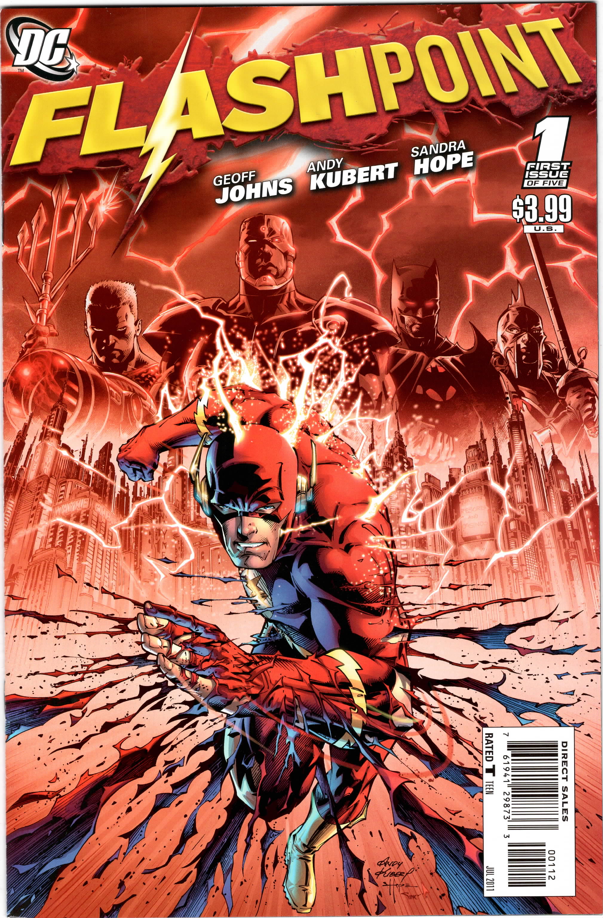 Flashpoint #1 2nd Printing