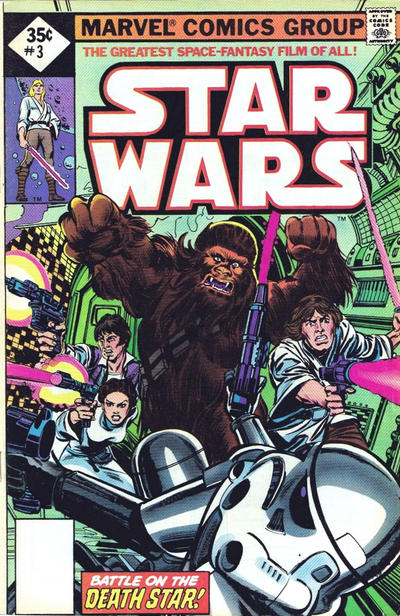 Star Wars #3 [35¢ Whitman](1977)-Very Good (3.5 – 5)