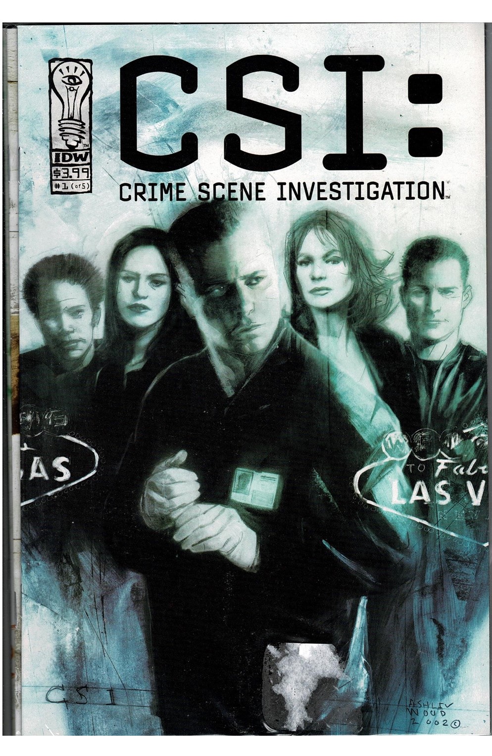 Csi : Crime Scene Investigation #1-5  Comic Pack