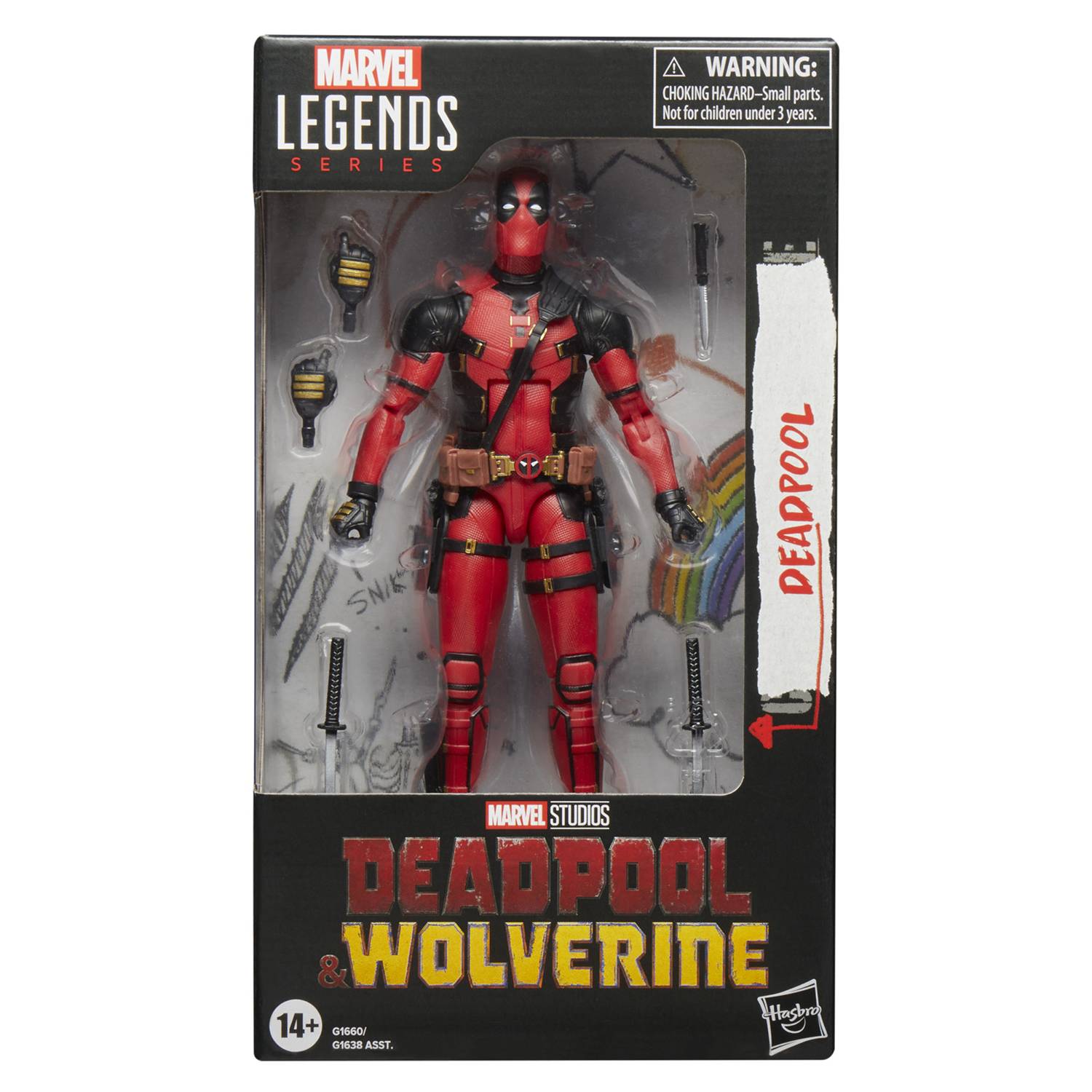 Deadpool & Wolverine Marvel Legends Deadpool 6-Inch Action Figure