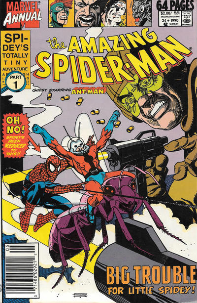 The Amazing Spider-Man Annual #24 [Newsstand] - Vf 8.0