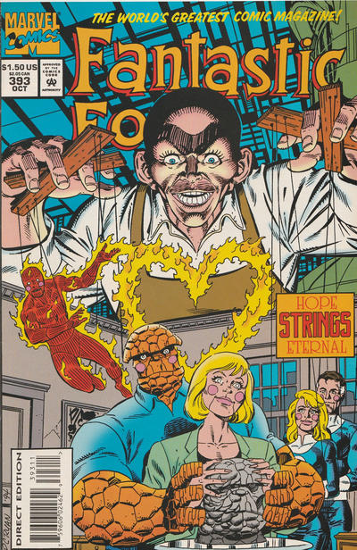 Fantastic Four #393 [Direct Edition] - Vf+ 8.5