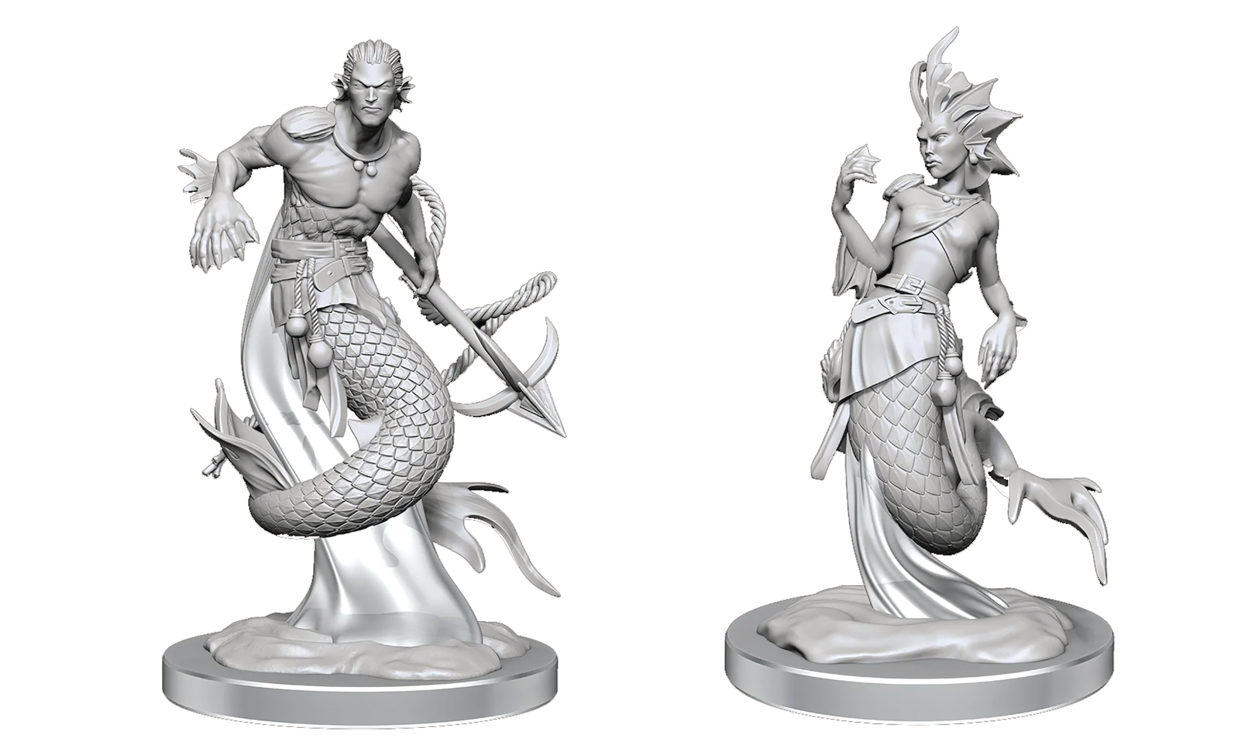 Dungeons & Dragons Nolzurs Marvelous Minis Merfolk