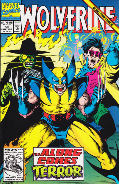 Wolverine #58 [Direct] - Very Fine - 