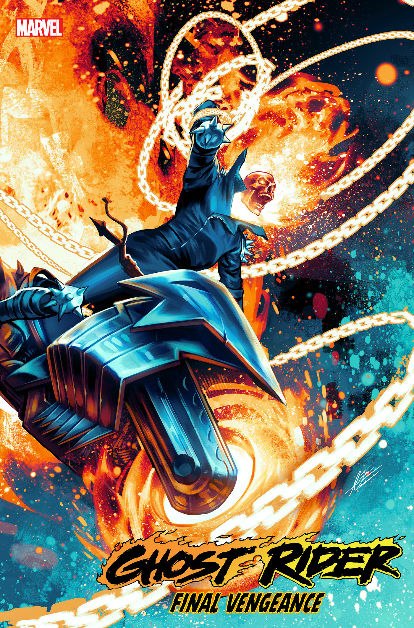 Ghost Rider: Final Vengeance #1 Mateus Manhanini Variant 1 for 25 Incentive