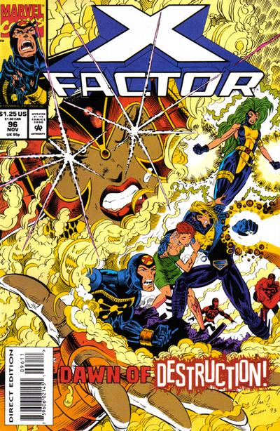 X-Factor #96 [Direct Edition]-Fine (5.5 – 7) [1St App. of Haven]