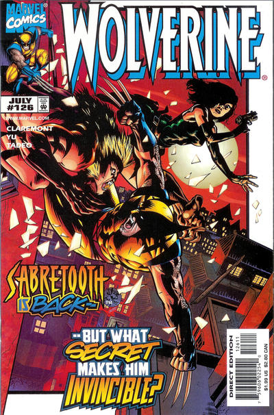 Wolverine #126 [Direct Edition]-Fine (5.5 – 7)